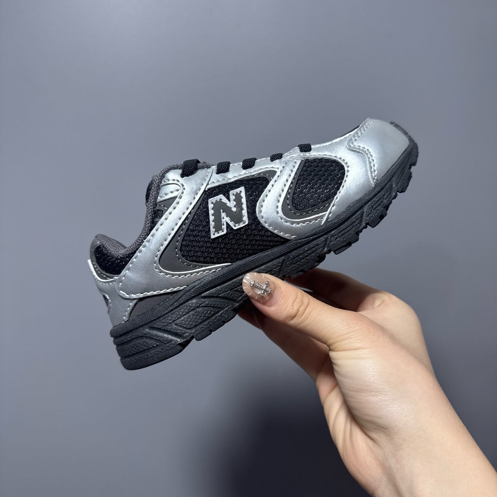 New Balance 408 enfant noir et gris - vue 6