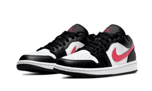 Air Jordan 1 Low Black Siren Red