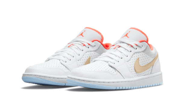 Air Jordan 1 Low Se White Sesame