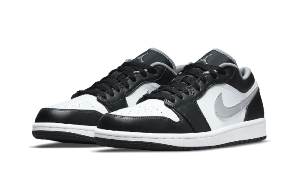 Air Jordan 1 Low Black White Particle Gray