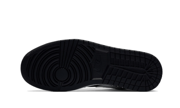 Air Jordan 1 Low Brushstroke Swoosh Black