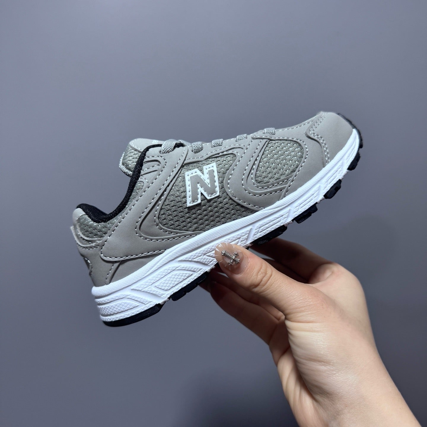 New Balance 408 enfant gris - vue 4