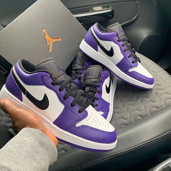 AIR JORDAN 1 Low COURT PURPLE