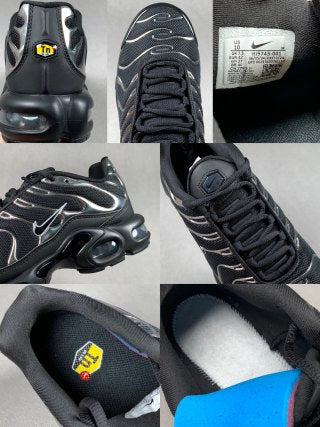 Nike Air Max Plus TN – Noir Métal Liquide