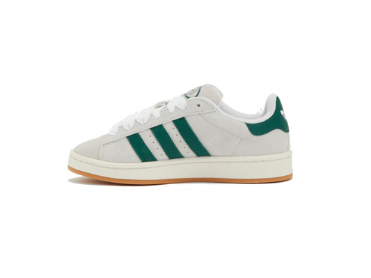 Adidas Campus 00s Crystal White Dark Green