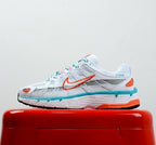 Nike P-6000 – Blanc Turquoise Orange