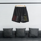 Short Nike à logo brodé multicolore
