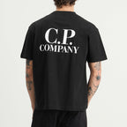 T-shirt C.P. Company - Gris clair